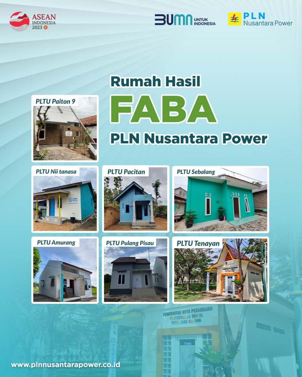 Pemanfaatan Faba Optimal Hasilkan Rumah Fungsional Pln Nusantara Power