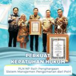 Perkuat Kepatuhan Hukum, PLN NP Raih Penghargaan Sistem Manajemen Pengamanan dari Polri