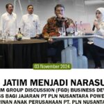 Kajati Jatim menjadi Narasumber pada Forum Group Discussion (FGD) Business Development Awareness bagi Jajaran PT PLN Nusantara Power beserta para Pimpinan Anak Perusahaan PT PLN Nusantara Power