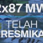 PLTA Asahan 3, 2×87 MW telah diresmikan